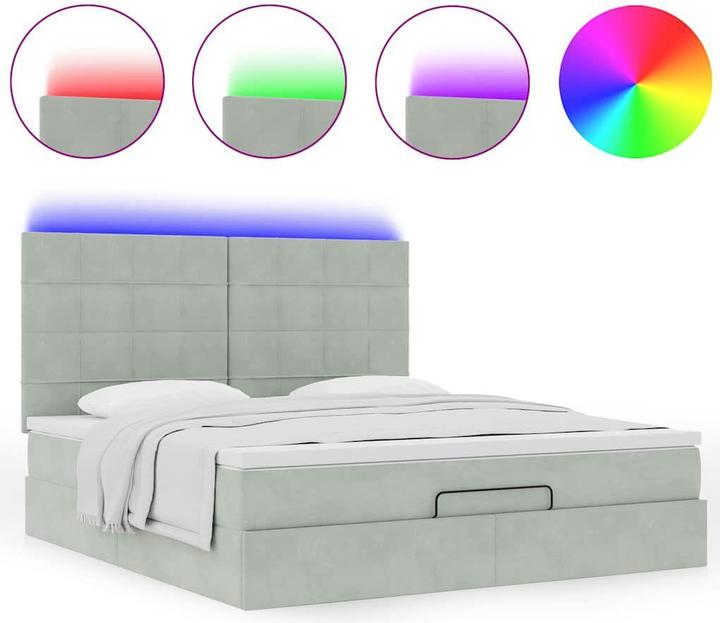 Image du produit vidaXL Ottoman-Bett (160 x 200 cm)