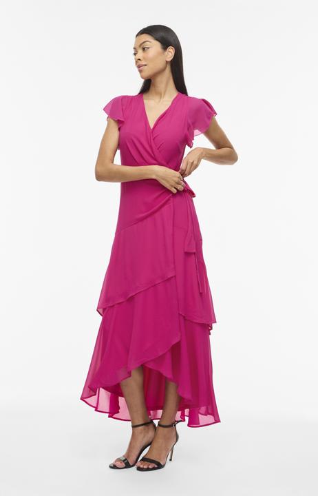 Image du produit Vila VIURA Maxi Kleid mit V-Ausschnitt (40)