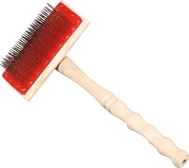 Zewi Brosse pour peaux d'agneau (22 cm)