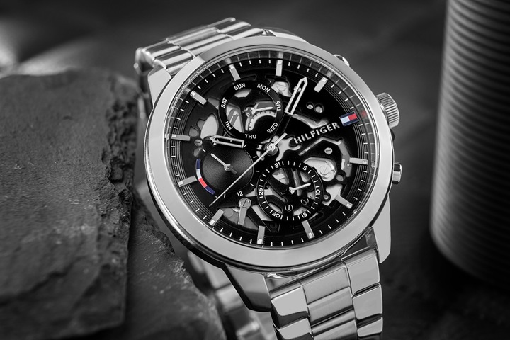 Actual product image Tommy Hilfiger Henry (Analogue wristwatch, 44 mm)