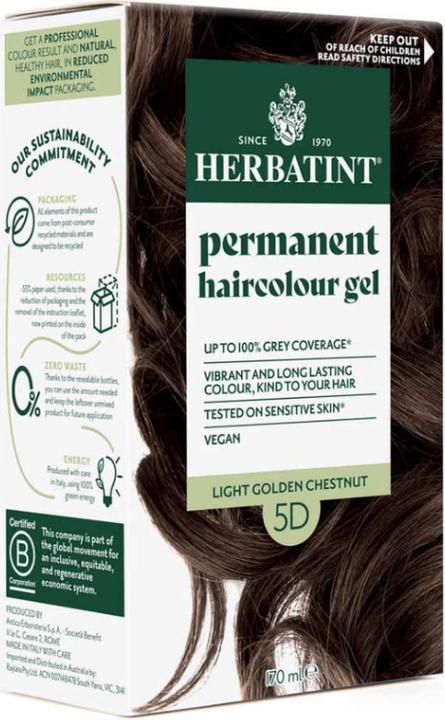 5D Helles Gold Kastanienbraun