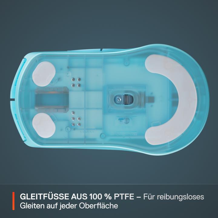 Produktbild SteelSeries Rival 3 WL Gen 2 - Aqua (Kabellos)