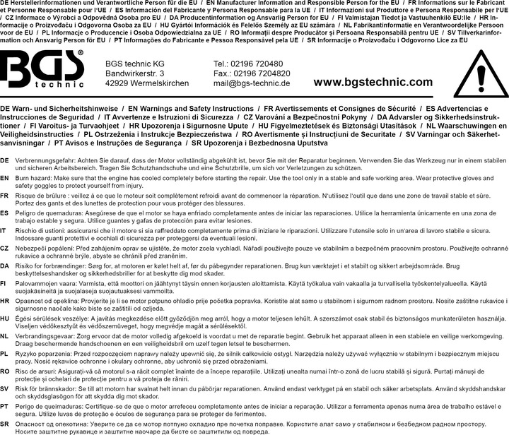 Produktbild BGS Reparatursatz für Glühkerzengewinde M10 x 1,25 mm