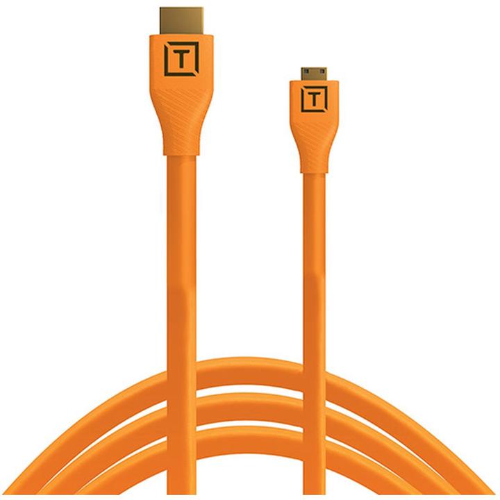 Produktbild Tether Tools TetherPro HDMI Micro zu HDMI 2.0 3m schwarz (3 m, HDMI, 2.0)
