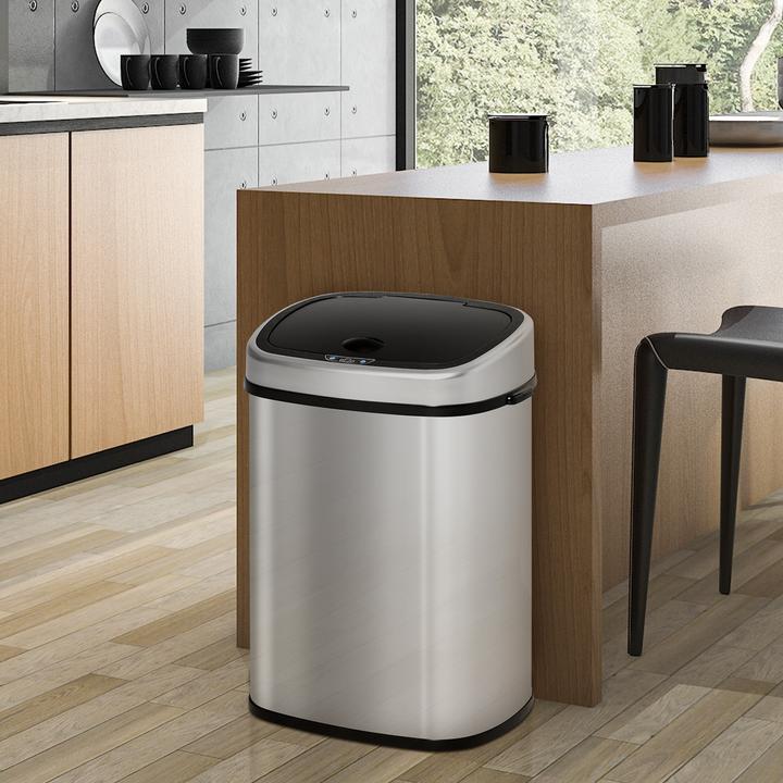 Produktbild Homcom Abfalleimer mit Infrarotsensor (58 l)