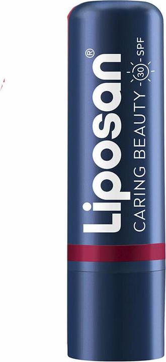 Actual product image Liposan Caring Beauty Red Moisturizing Lip Balm Spf30 48g (Lip balm)