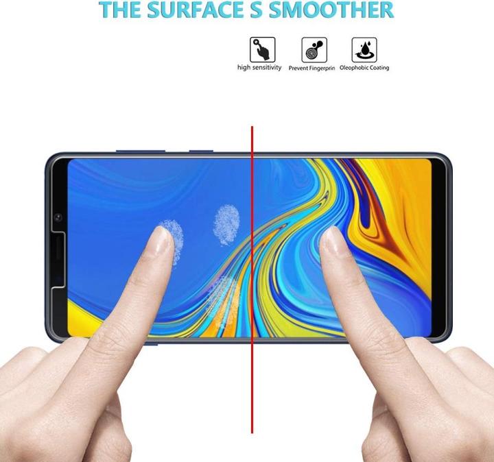 Produktbild Screenguard Samsung Galaxy A9 2018 Panzerglas Schutzfolie Case Friendly Design (1 Stk., Samsung Galaxy A9 (2018))