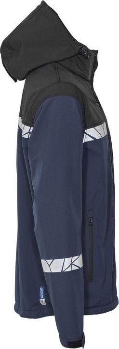 Actual product image Projob 7400 SOFTSHELL JACKET 7400 SOFTSHELL JACKET 9910-VIZ (7)