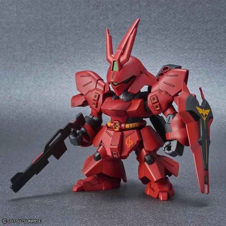 Actual product image Bandai GUNDAM - SD EX Standard Sazabi Gundam SD - Model Kit