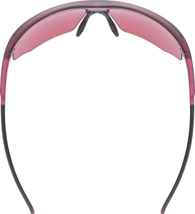 Actual product image Uvex aerios (Cranberry Matt, Mirror Rose)