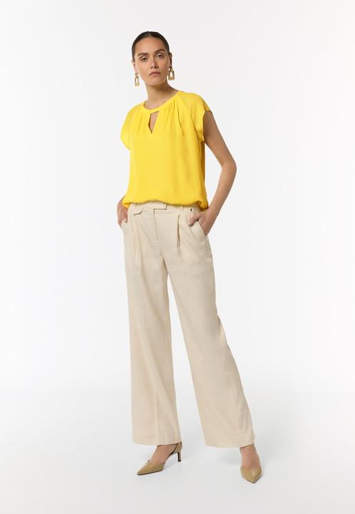 Actual product image Comma Bluse Chiffon-Bluse mit Kappärmeln (36)