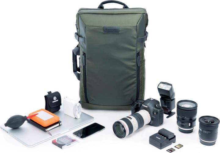 Actual product image Vanguard VEO SELECT49 GR Backpack green (Photo backpack)