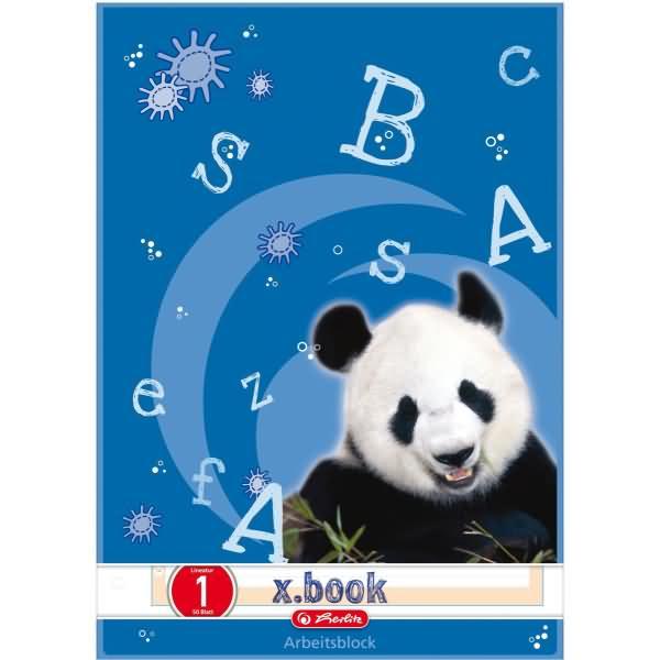 Image du produit Herlitz Bloc-notes DIN A4 linéature 1 (ligné) Chien, 50 feuilles (A4, À rayures, Non contraignant)