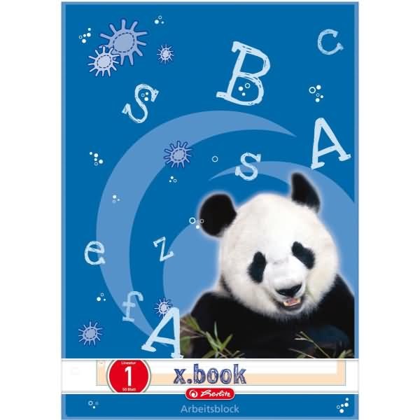 Produktbild Herlitz Schreibblock DIN A4 Lineatur 1 (liniert) Hund, 50 Blatt (A4, Liniert, Kein Einband)