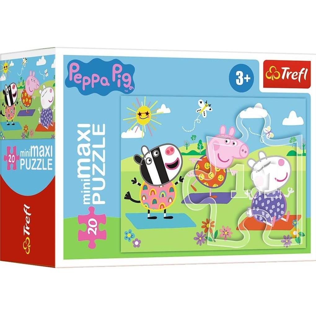 Trefl Multicolore Puzzle Peppa Pig: Esercizio 20 Pezzi (20 Pezzi)