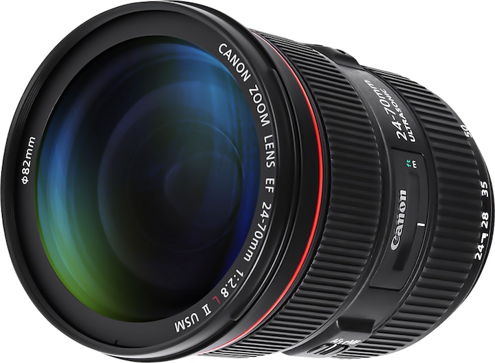 Image du produit Canon EF 24-70mm / 2.8 L II USM - (EU) (Canon EF, APS-C / DX)