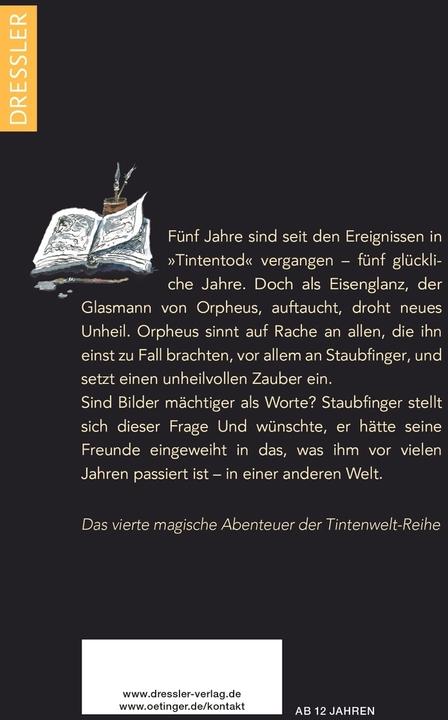 Image du produit Tintenwelt 4. Die Farbe der Rache (Allemand, Cornelia Funke, 2025)