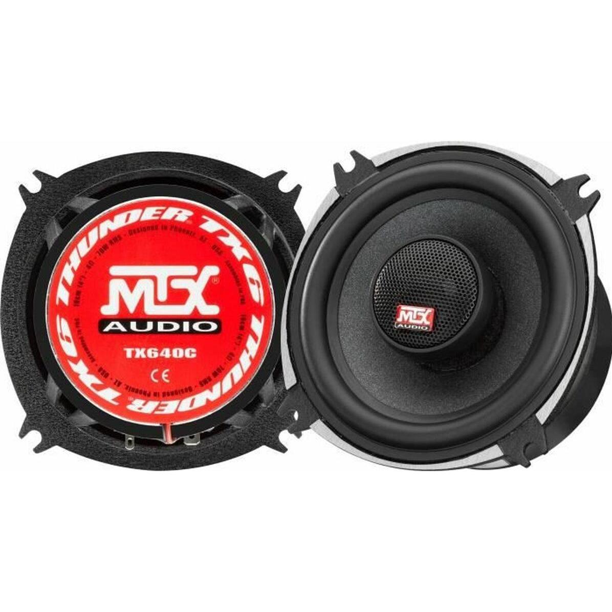 MTX Audio, Altoparlante HiFi auto, TX640C altoparlante coassiale a 2 vie da 10 cm - 280 W (280 W, 10 cm)