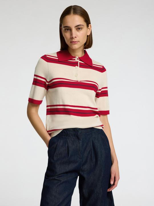 Actual product image Selected Homme 100% Merinowoll Polohemd aus Strick (S)