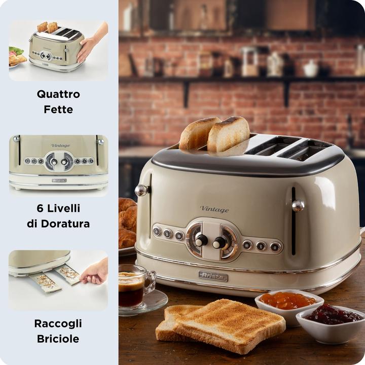 Actual product image Ariete 156 Vintage toaster