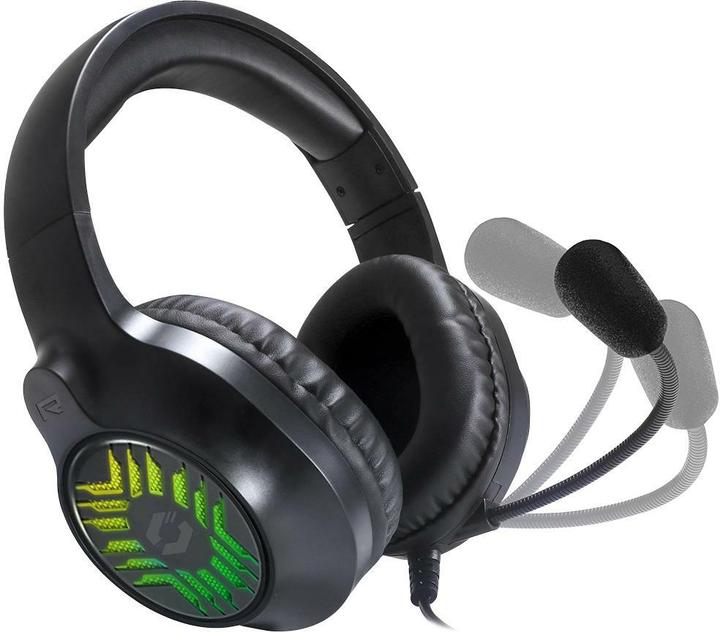 Produktbild Speedlink TYRON RGB Gaming Stereo Headset - for PC/PS5/PS4/Xbox Series X/S/Switch/OLED/Lite, black (Kabelgebunden)