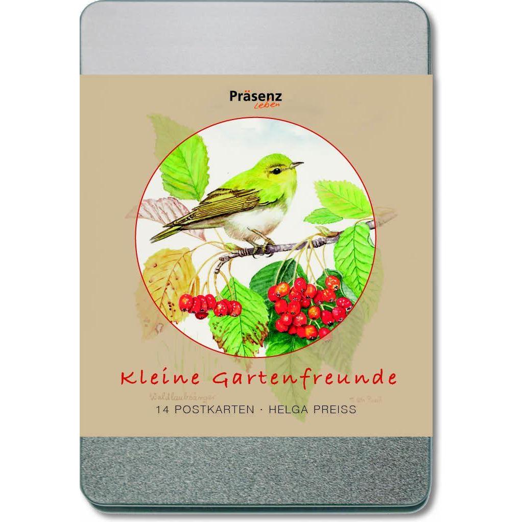 Präsenz-Verlag, Grusskarte + Briefpapier, Kleine Gartenfreunde (14 Stk.)