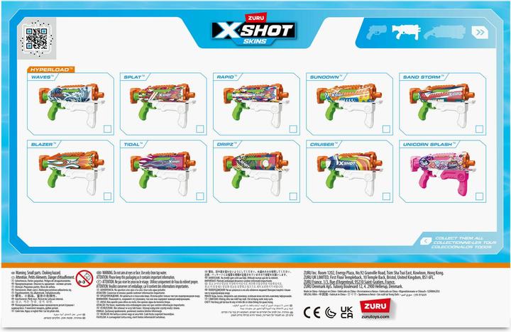 Valeurs nutritives et ingrédients Xshot X-Shot