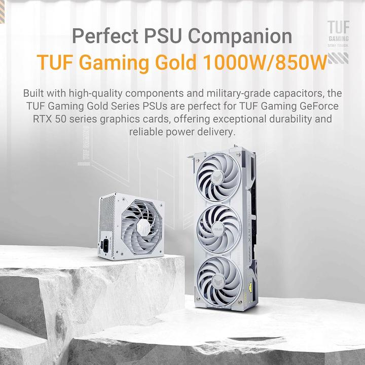 Produktbild ASUS TUF Gaming GeForce RTX 5070 Ti OC White (16 GB)