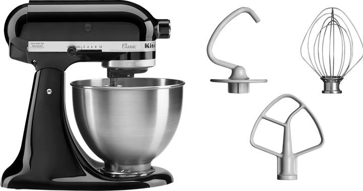 Produktbild KitchenAid K45 Classic 4.3l schwarz (275 W)