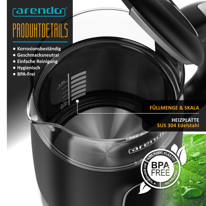 Actual product image Arendo Kettle (1.70 l)