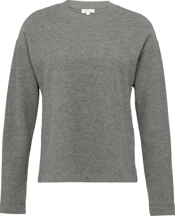 Produktbild s.Oliver Sweatshirt Weiches Sweatshirt mit gebrushter Oberfläche (44)