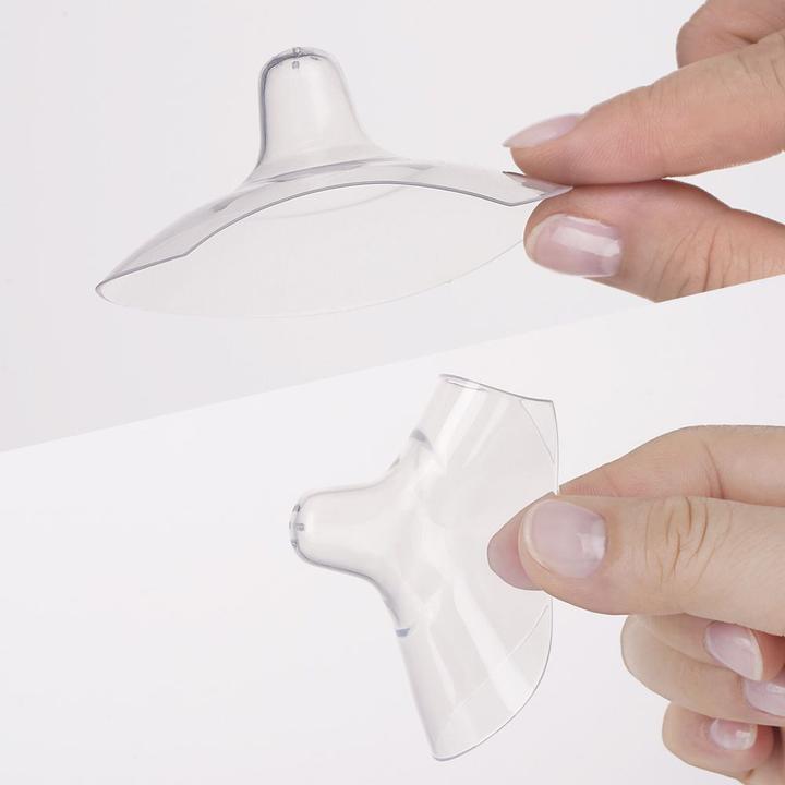 Actual product image Haakaa Ultra-Thin Silicone Nipple Shields-Size L (L)
