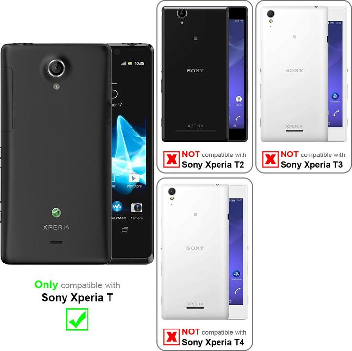 Produktbild Cadorabo 4x Schutzfolie (1 Stück, Sony Xperia T)