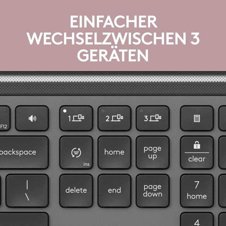 Produktbild Logitech Signature Slim Combo MK950 (DE, Kabellos)