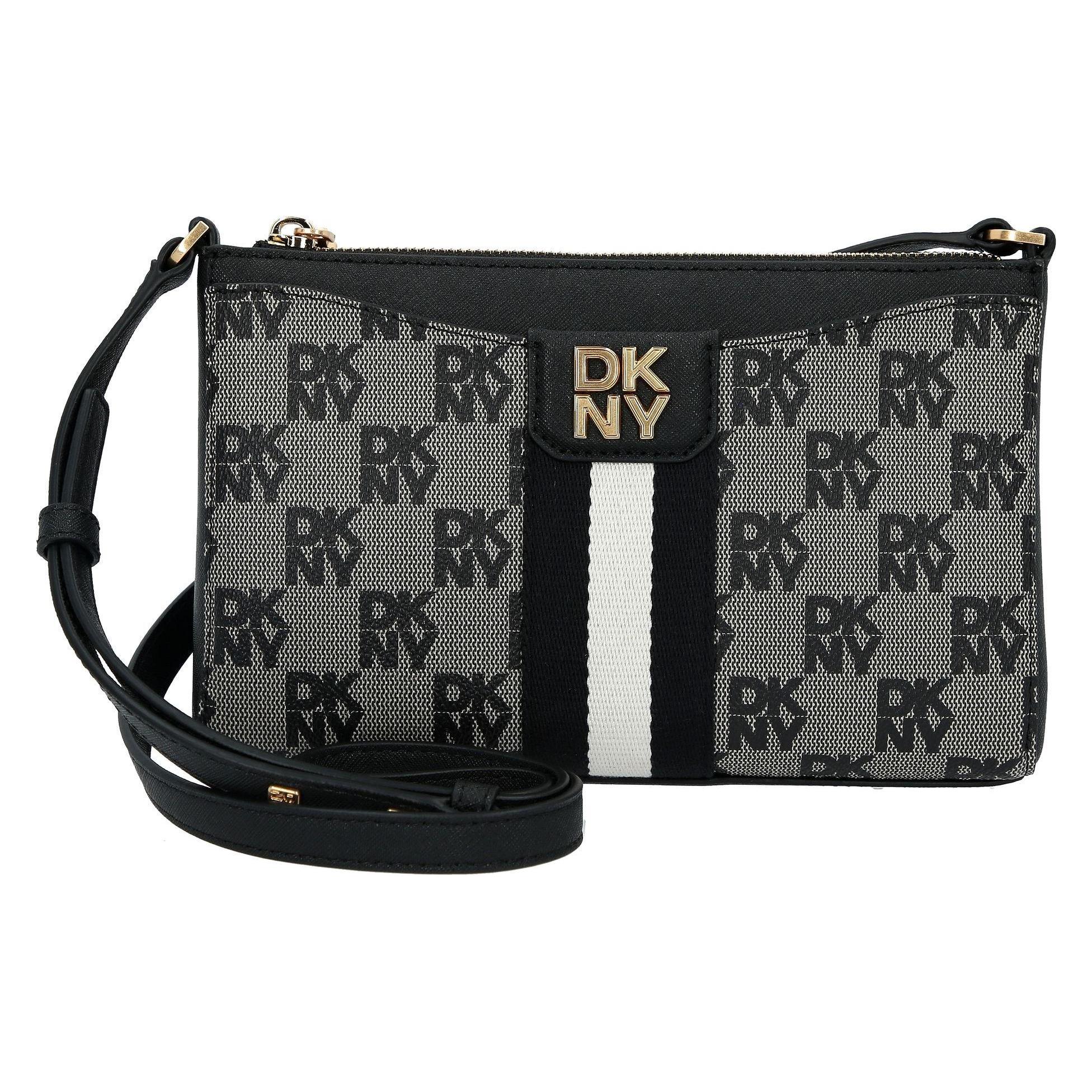 Dkny, Handtasche, Nuri Umhängetasche Leder 22 Cm, Schwarz