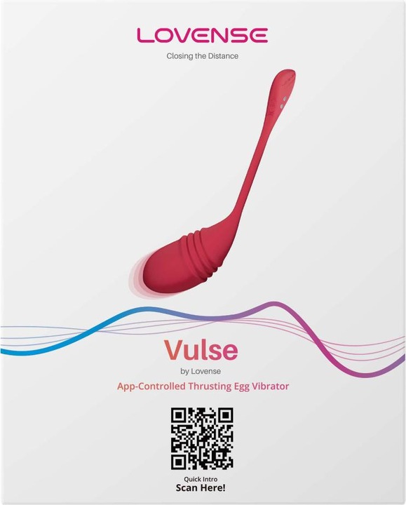 Actual product image Lovense Vulse shock egg