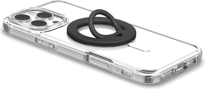 Actual product image Spigen MagSafe Mobile Accessories Dual Pop Silicone Phone Holder (MagFit) Black