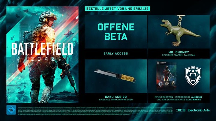 Produktbild EA Games Battlefield 2042 (PS4, DE, FR, IT)