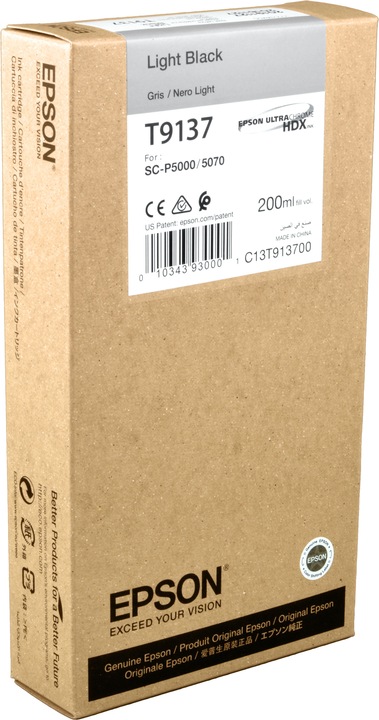 Actual product image Epson T9137 (GY)