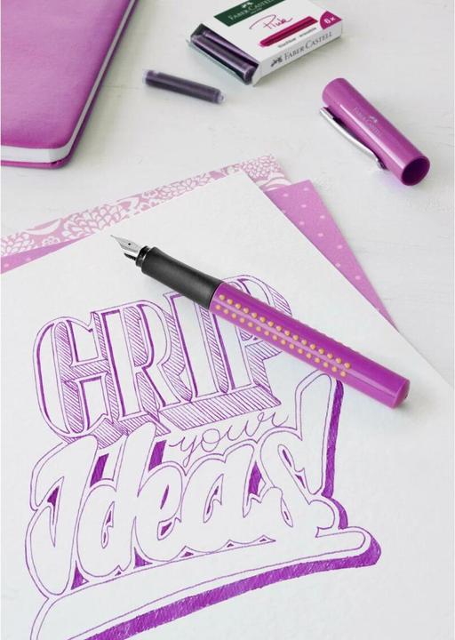 Produktbild Faber-Castell Tintenpatrone (Füllertinte, Pink)