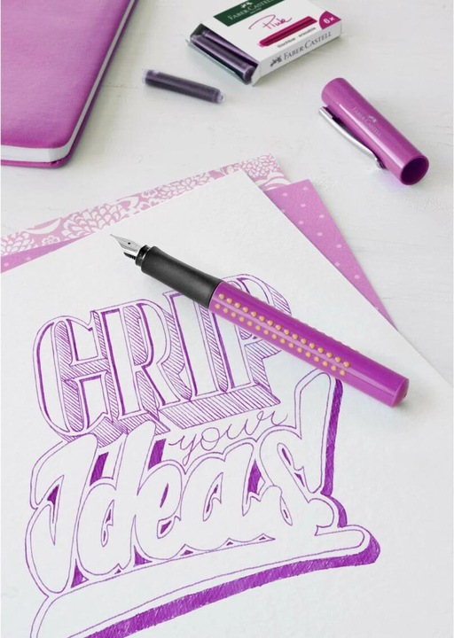 Actual product image Faber-Castell Ink cartridge (ink cartridges, Pink)