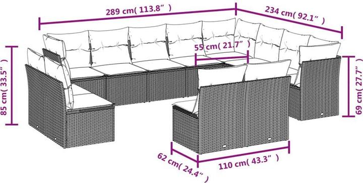Produktbild vidaXL Adelaide