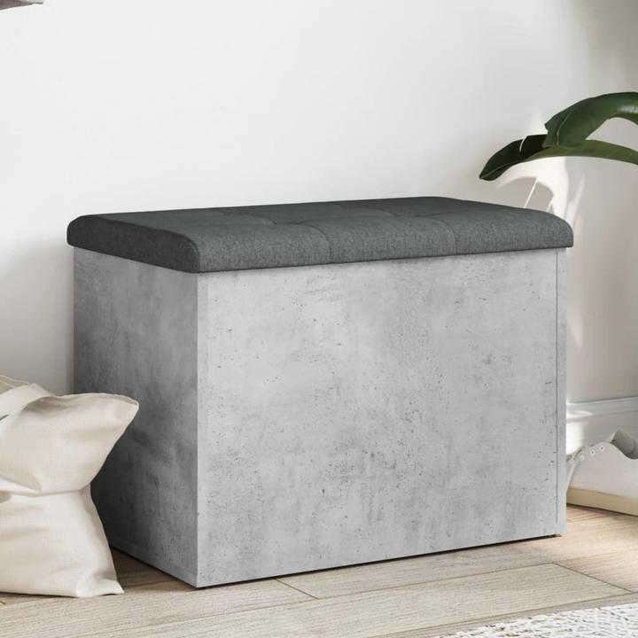 Immagine prodotto VidaXL Panca con contenitore in cemento grigio 62x42x45 cm (42 cm)