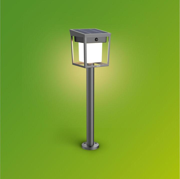 Actual product image Philips Blaise solar outdoor stand light (250 lm, IP44)