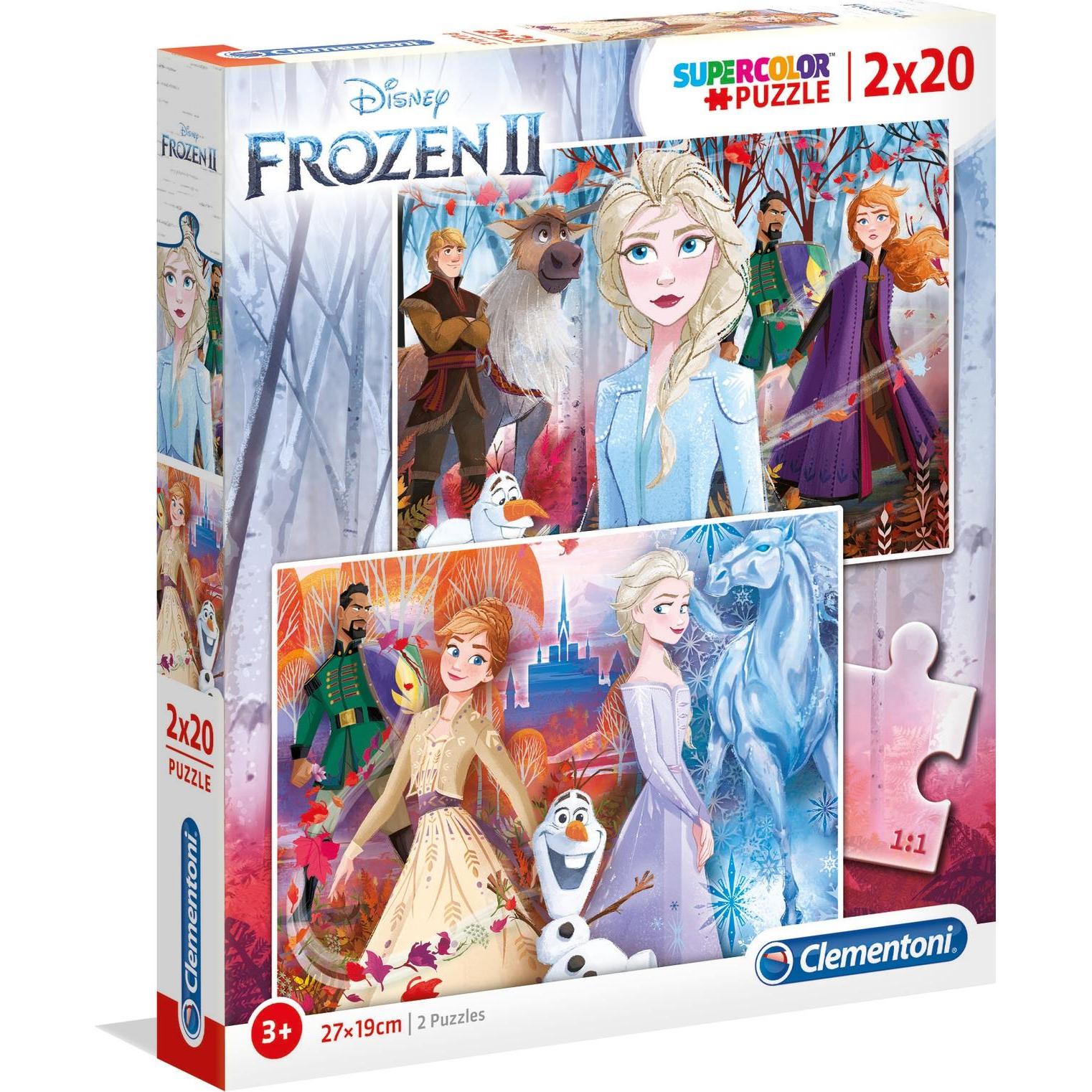 Clementoni Multicolore Disney Frozen 2 (20 Pezzi)