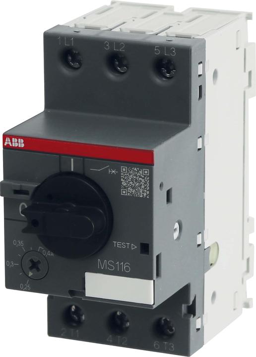 Actual product image ABB Motor protection switch MS116 - 0.4