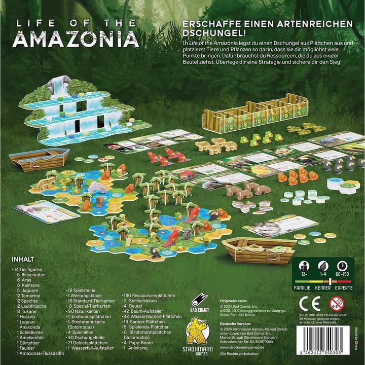 Image du produit Strohmann Games Life of the Amazonia (Allemand)