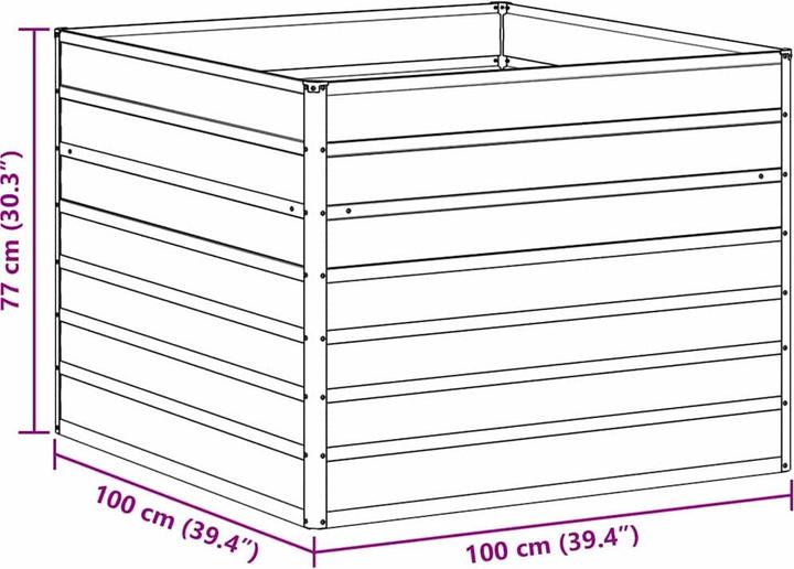Immagine prodotto vidaXL Garten-Pflanzgefäss