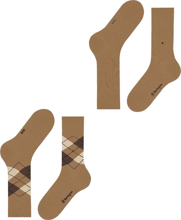 Produktbild Burlington Everyday Argyle Mix (2er Pack, 40 - 46)
