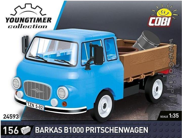 Actual product image Cobi BARCAS B1000 flatbed truck